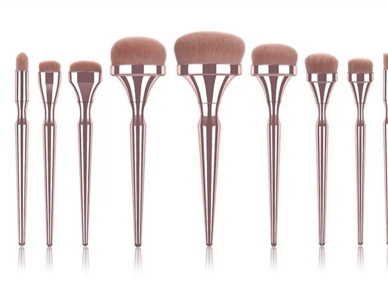 Makeup Gold Brushes
