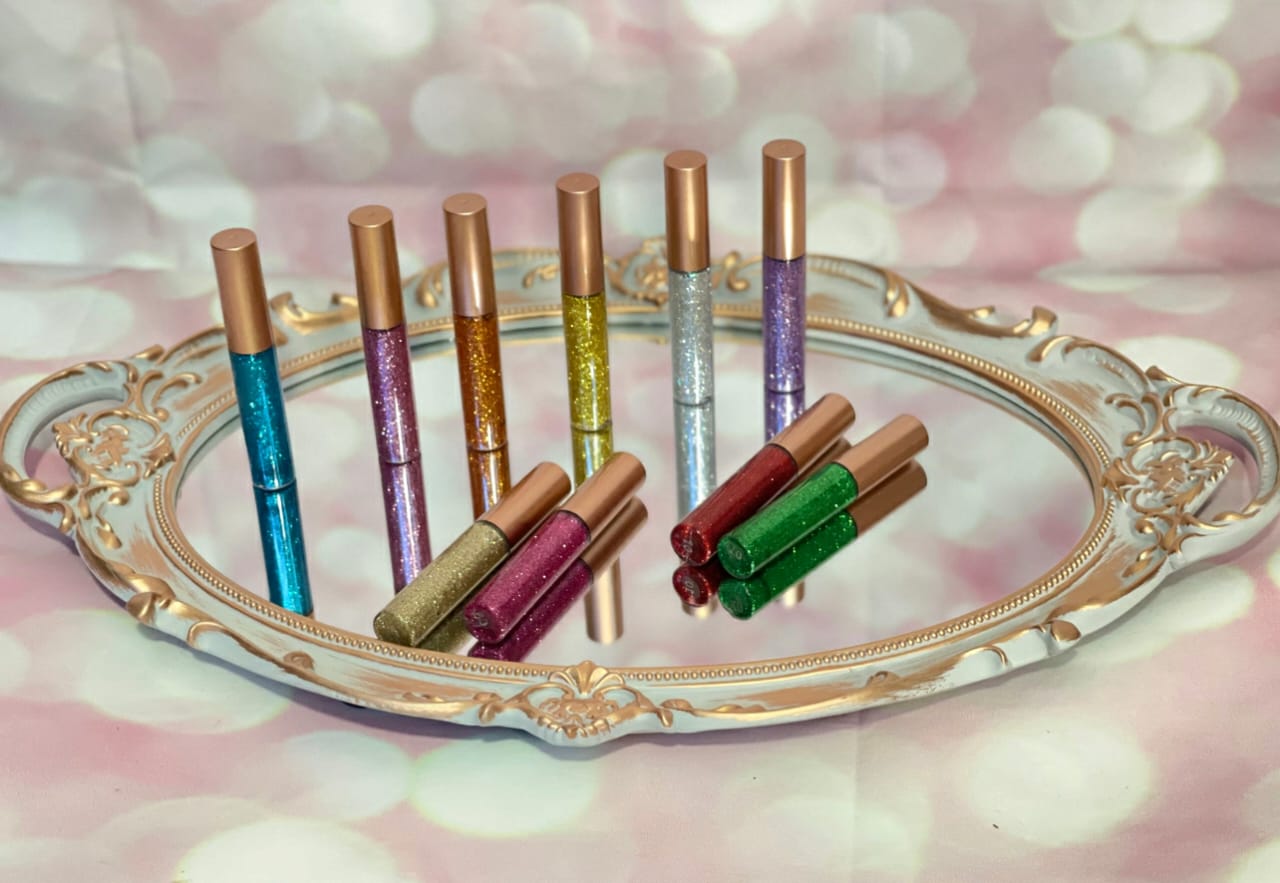 Set of 10 Liquid Glitter Liners