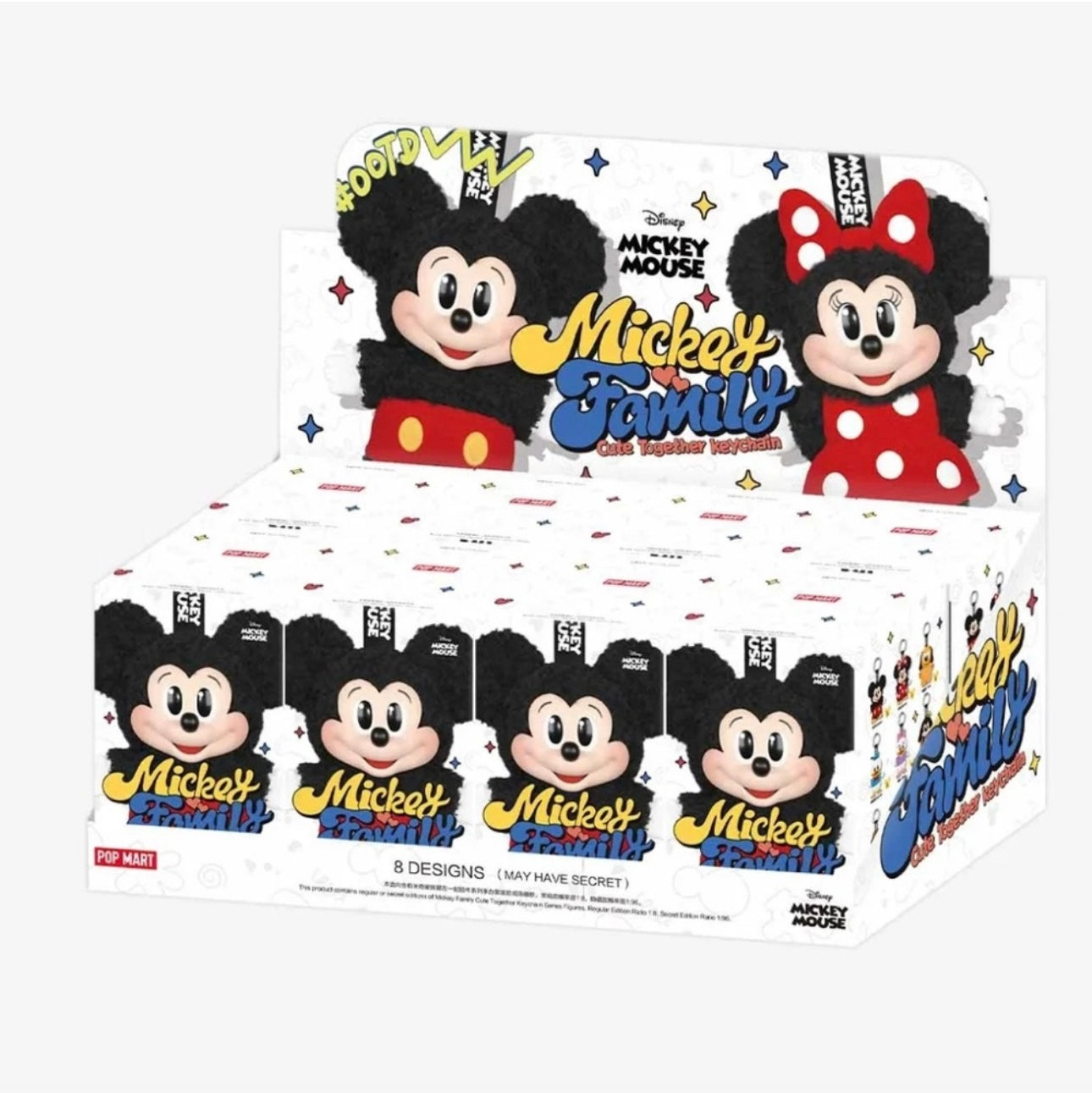 POPMART Mickey & Family Cute Together