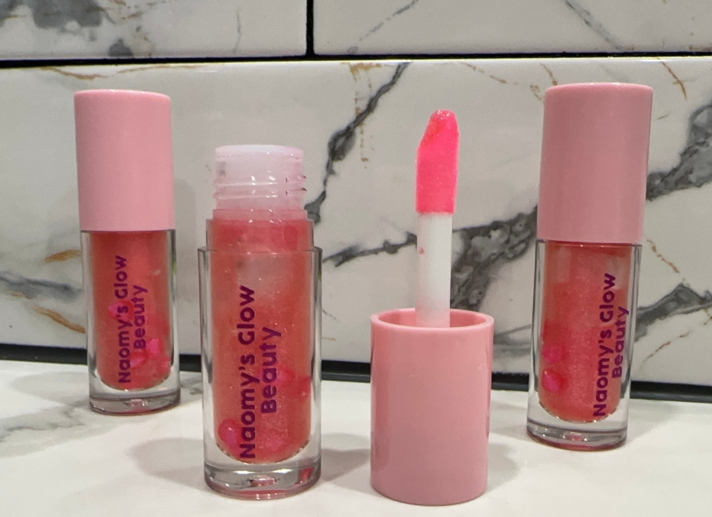 Strawberry lemonade lipgloss 🍋🍓