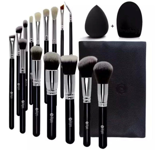 15 pcs Makeup Brushes Set