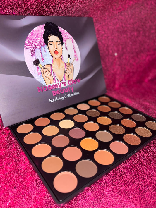 Birthday Collection Brown Eyeshadow Palette