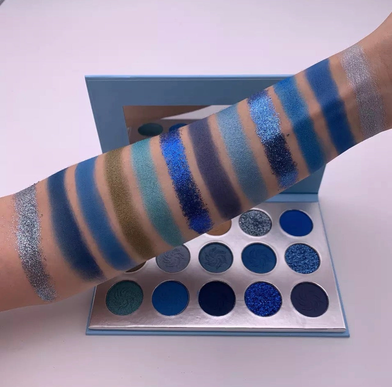 Blue Eyeshadow Palette